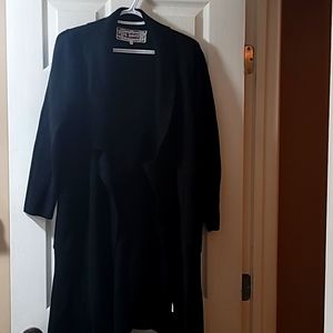 Pink martini black cardigan